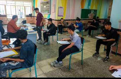 دانش‌آموزان کارت ورود به امتحانات نهایی را از مدرسه بگیرند
